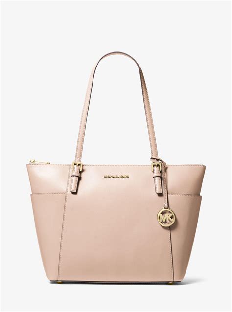 michael kors large tote jet set|Michael Kors jet set saffiano.